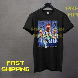 Messi T Shirt Graphic tee Argentina